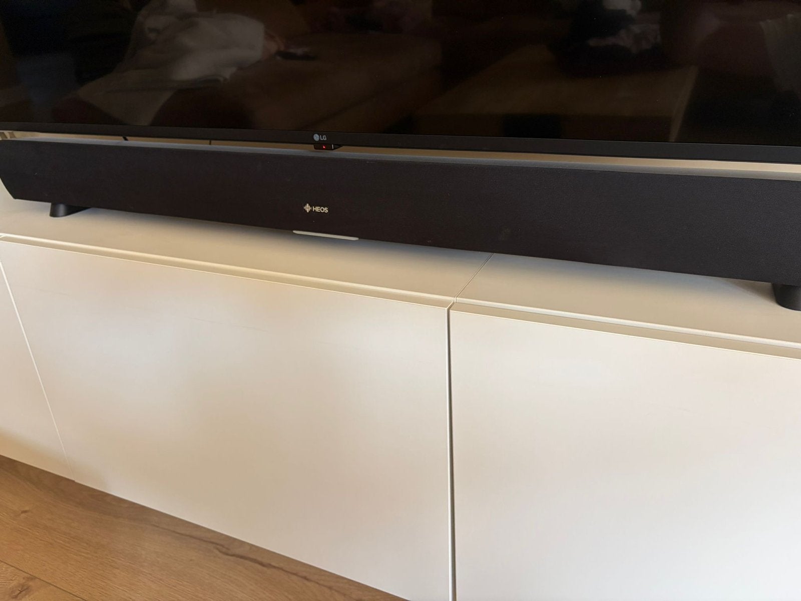 HEOS hs1 by DANON Soundbar met Subwoofer, Soundbar, 70 watt of meer, Zo goed als nieuw, Overige spelers