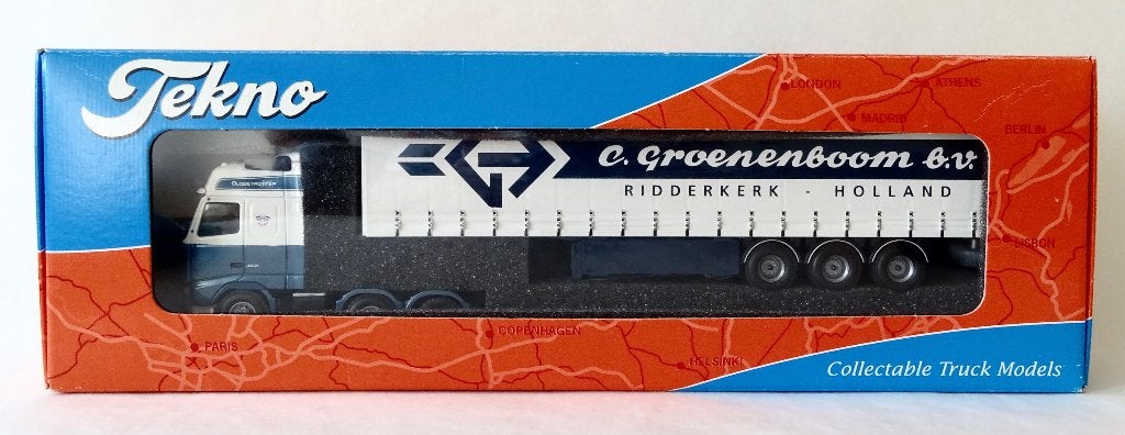Tekno VOLVO FH12 C Groenenboom bv  Ridderkerk 1/50, Ophalen of Verzenden, Nieuw, Bus of Vrachtwagen, Tekno