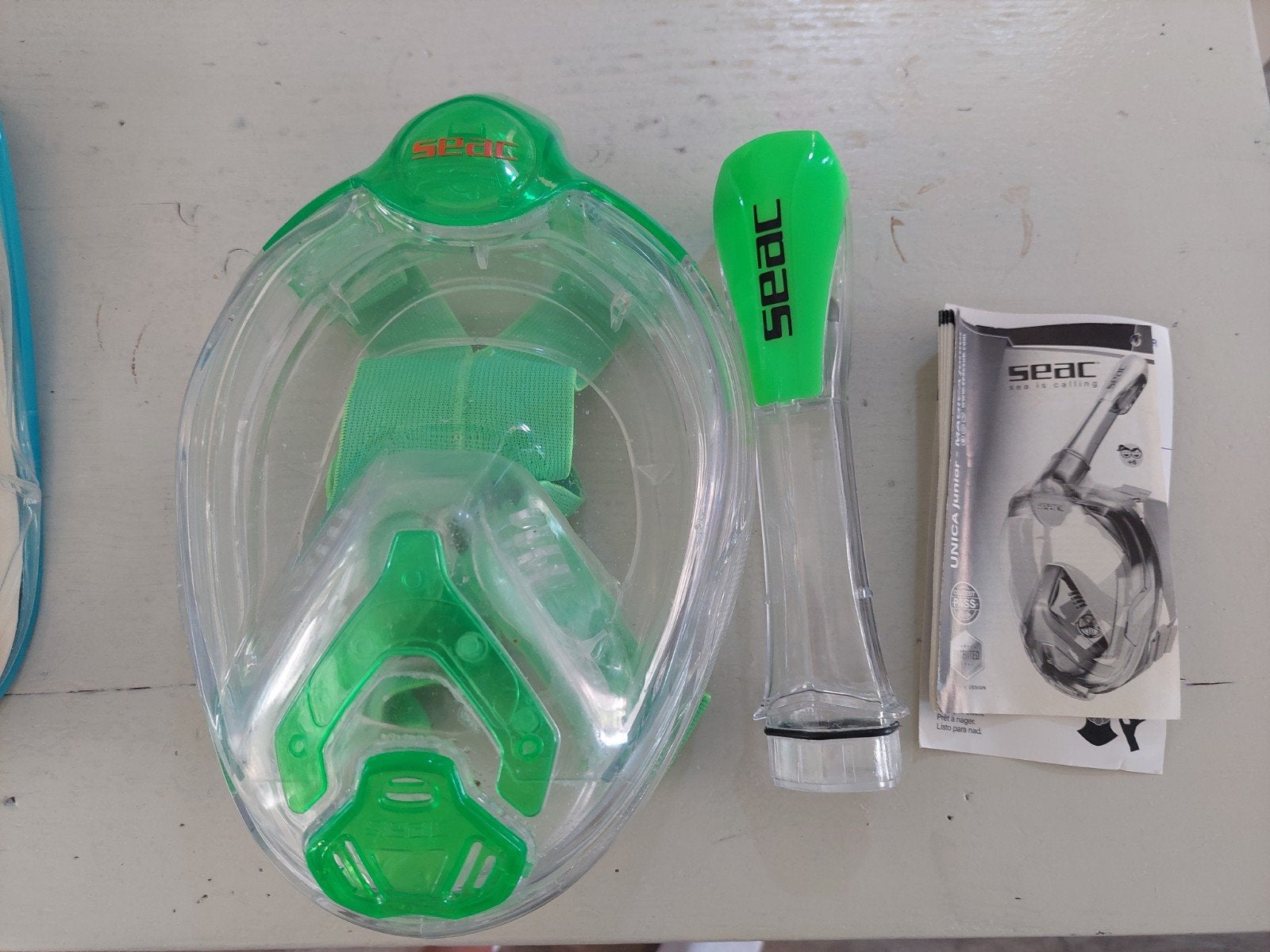 SEAC Magica Junior Snorkelmasker voor kinderen (6+), Watersport en Boten, Ophalen of Verzenden, Zo goed als nieuw, Snorkelmasker