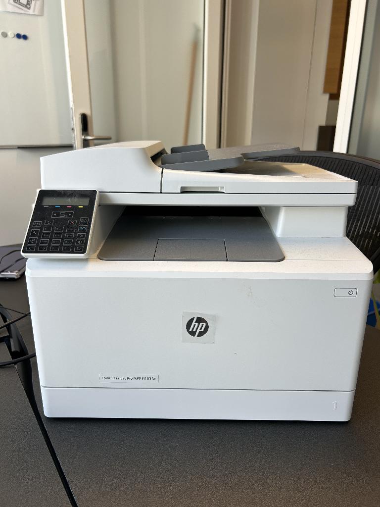 HP Color LaserJet Pro MFP M183fw, Ophalen, Zo goed als nieuw, Scannen, Draadloos