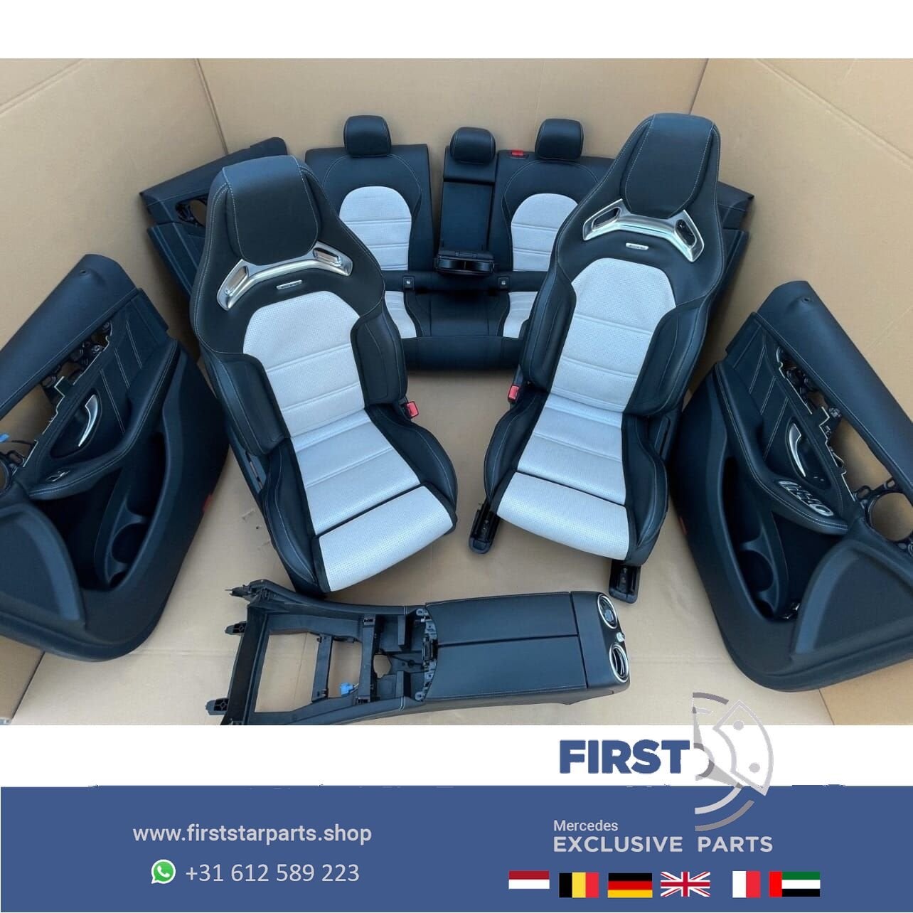 COMPLETE RECARRO AMG INTERIEUR SETS A45 CLA45 GLA45 C63 E63, Gebruikt, -, -, Ophalen of Verzenden