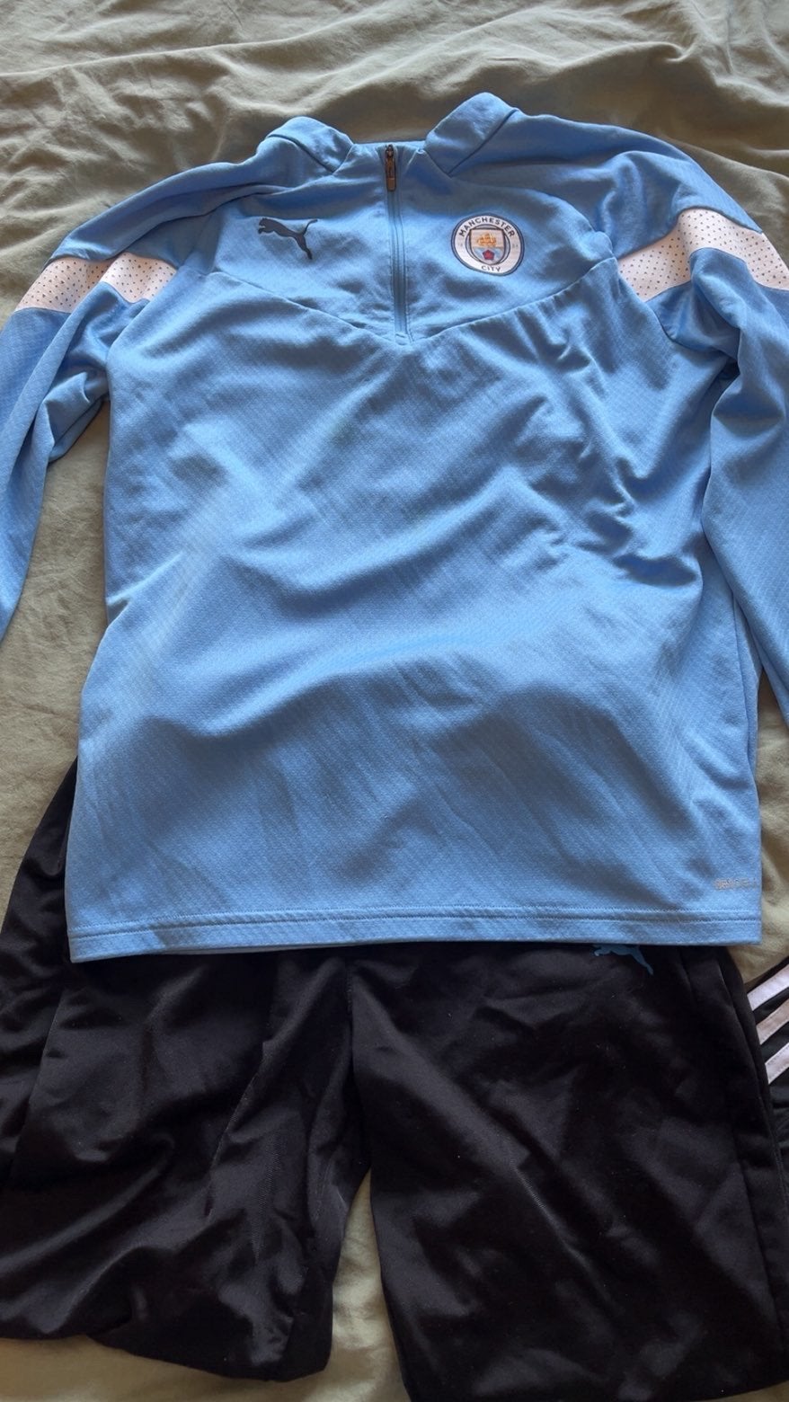 (Zie beschrijving), Blauw, Ophalen of Verzenden, Voetbal, Gedragen