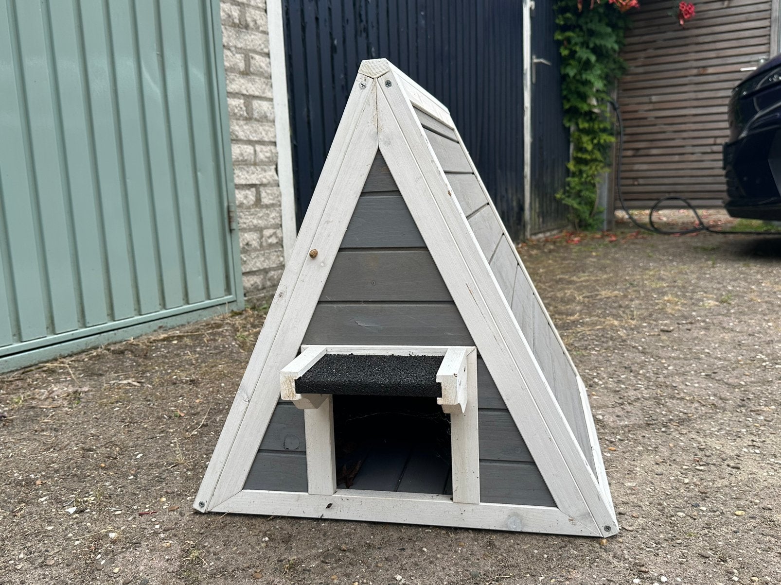 Relaxdays kattenhuis weerbestendig hout, Ophalen, Nieuw