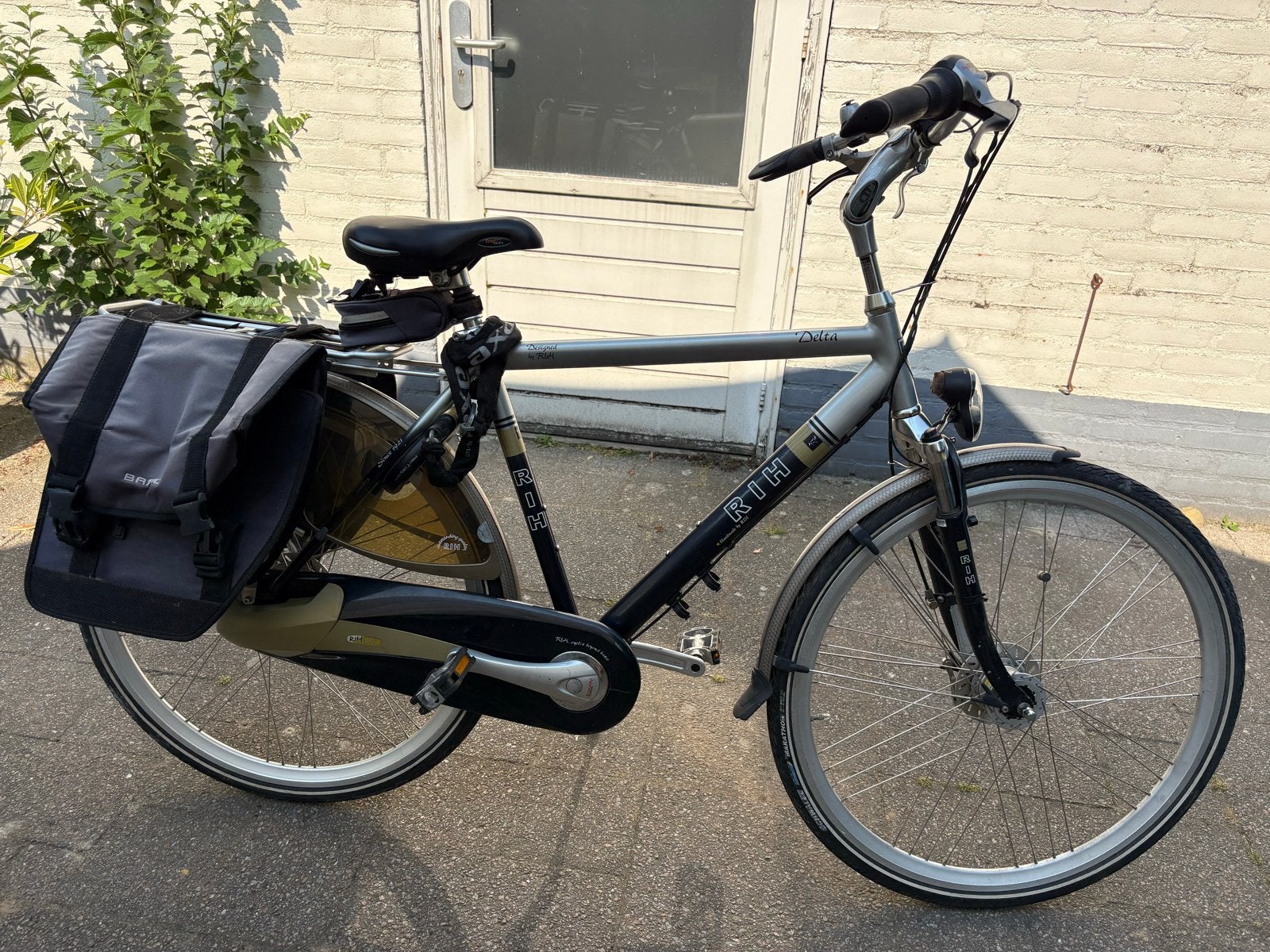 RIH Delta herenfiets- Framehoogte 52 cm, Fietsen en Brommers, Gebruikt, Versnellingen, 49 tot 53 cm, Ophalen
