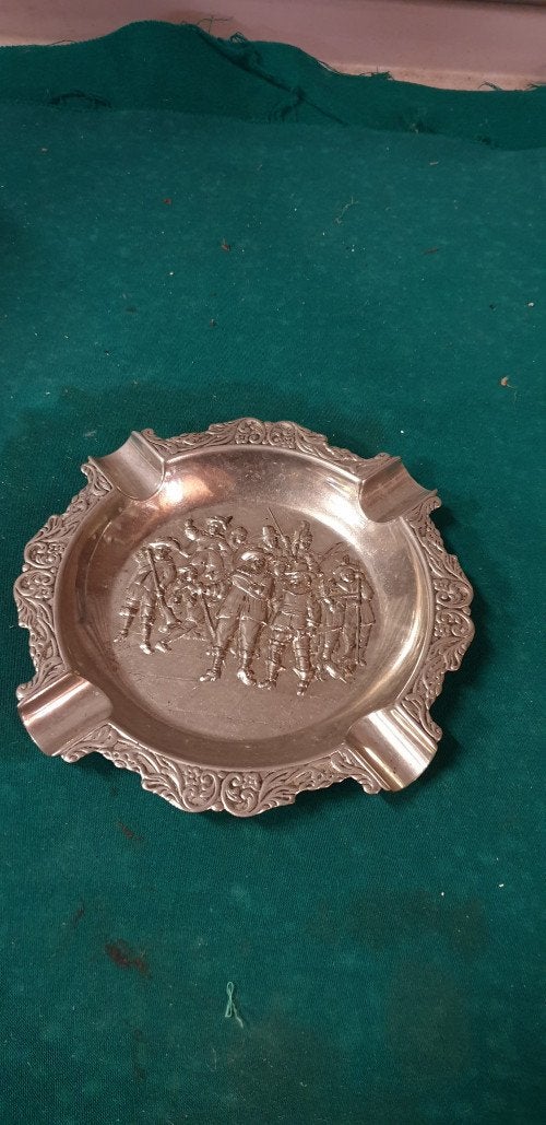 asbak vintage verguld, Ophalen of Verzenden, 'T Olde Gre-j, Info@toldegrej.nl, Endepoelstraat 20f Didam
