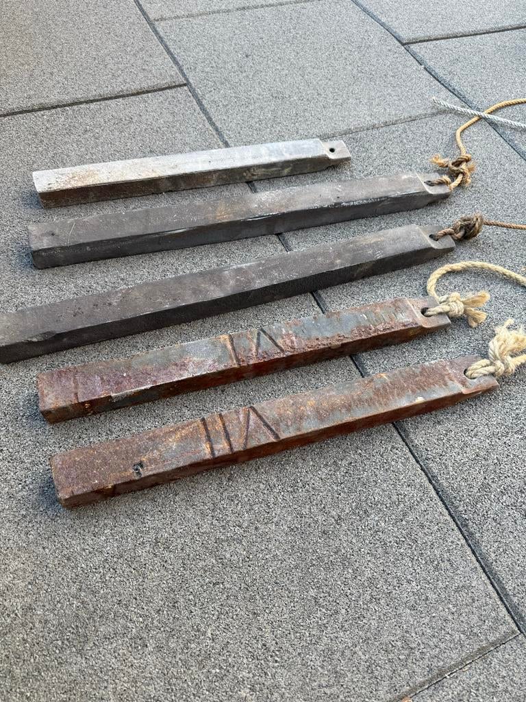 Set van 5 contragewichten - Diverse gewichten, Ophalen