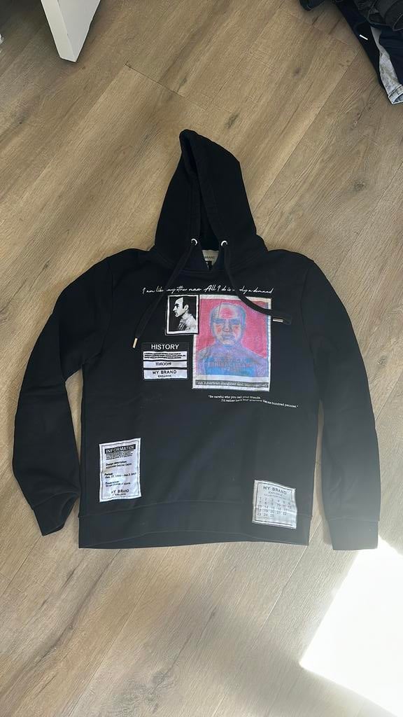 My Brand Hoodie, Kleding | Heren, Ophalen of Verzenden, Zo goed als nieuw, Zwart