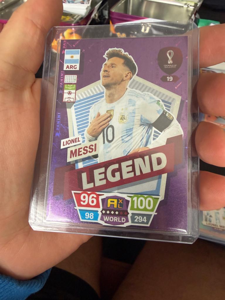 Panini Adrenalyn XL FIFA World Cup Qatar 2022 Messi Legend, Ophalen of Verzenden, Zo goed als nieuw