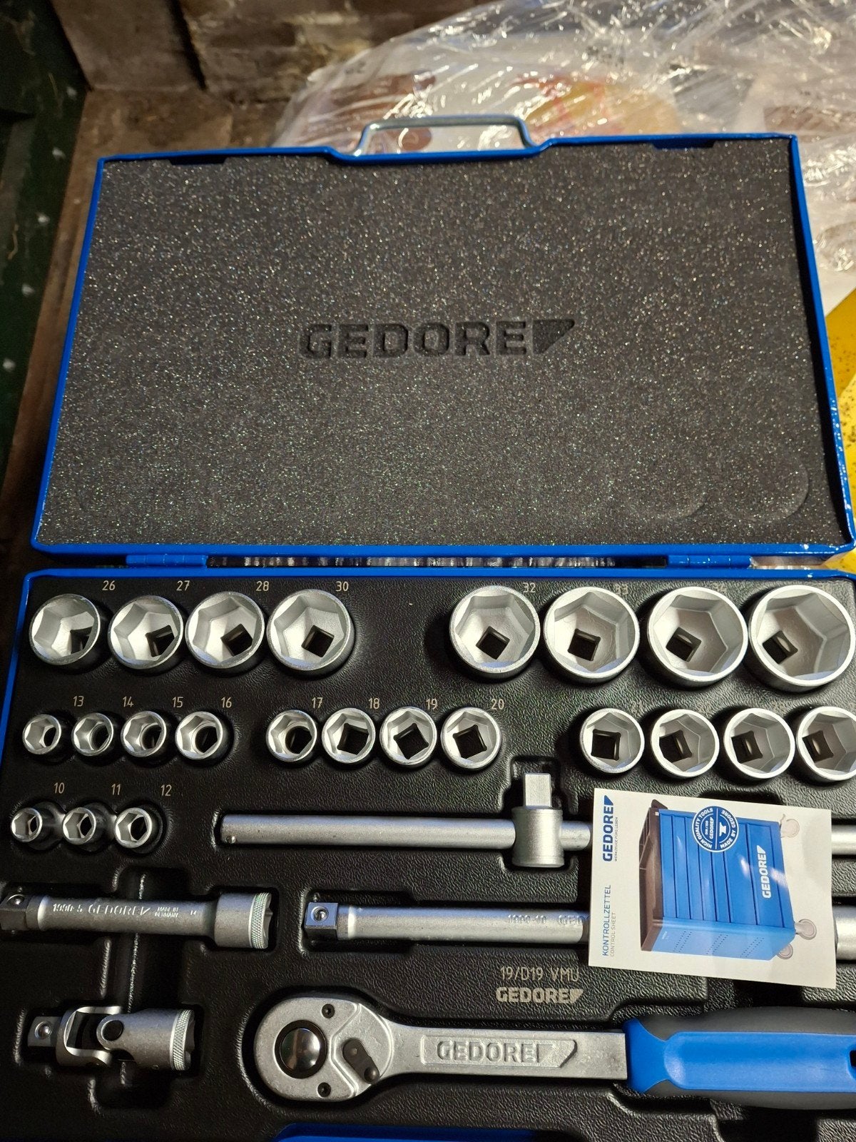 gedore 19 vmu 10 doppenset nieuw, Ophalen of Verzenden, Nieuw