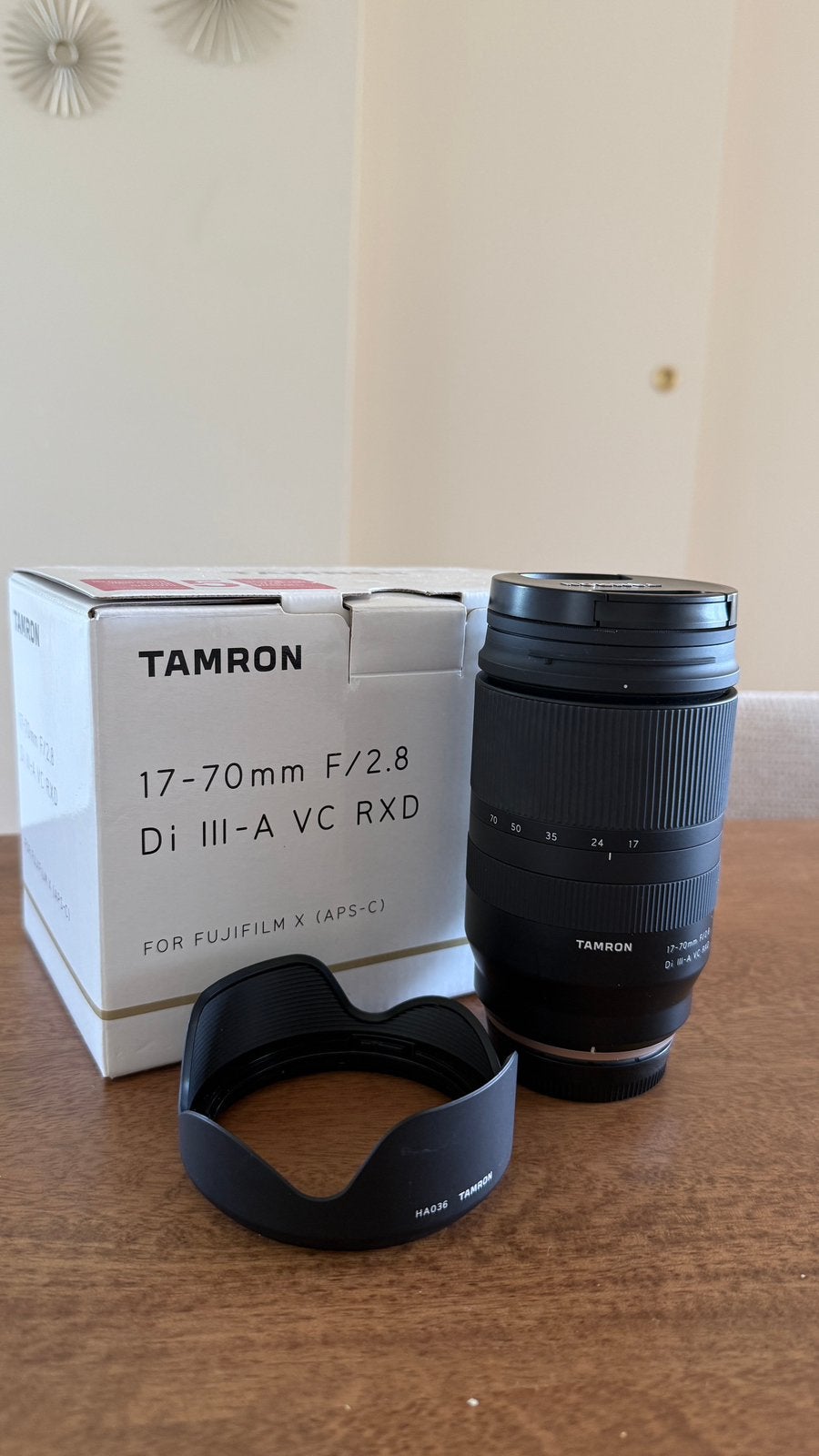 Tamron 17-70 f/2.8 Di III-A VC RXD Fujifilm X, Audio, Tv en Foto, Fotografie | Lenzen en Objectieven, Ophalen, Zo goed als nieuw