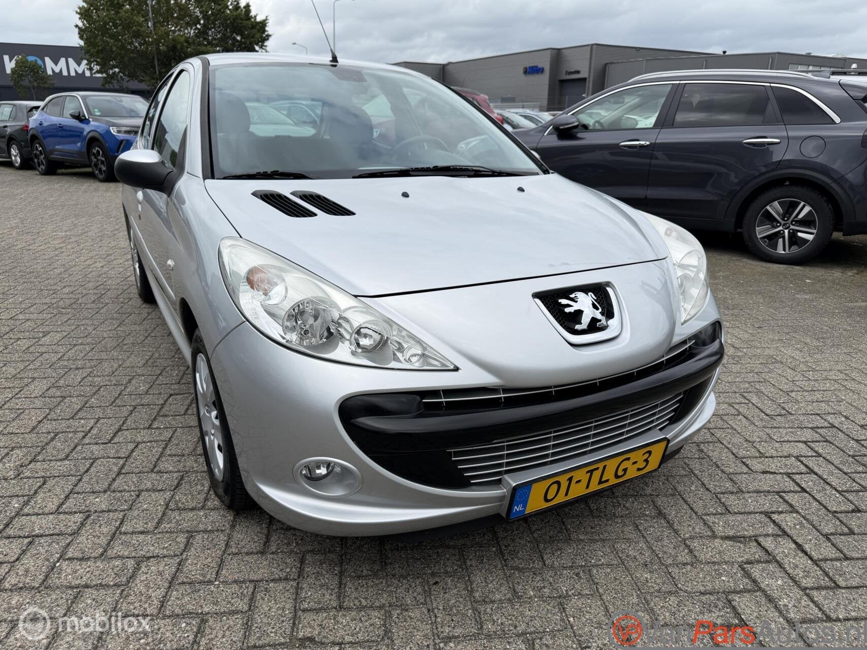 Peugeot 206 + 1.4 XS,5drs,Airco,Clima,Trekhaak., Auto's, 4 cilinders, Origineel Nederlands, Bedrijf, Zilver of Grijs