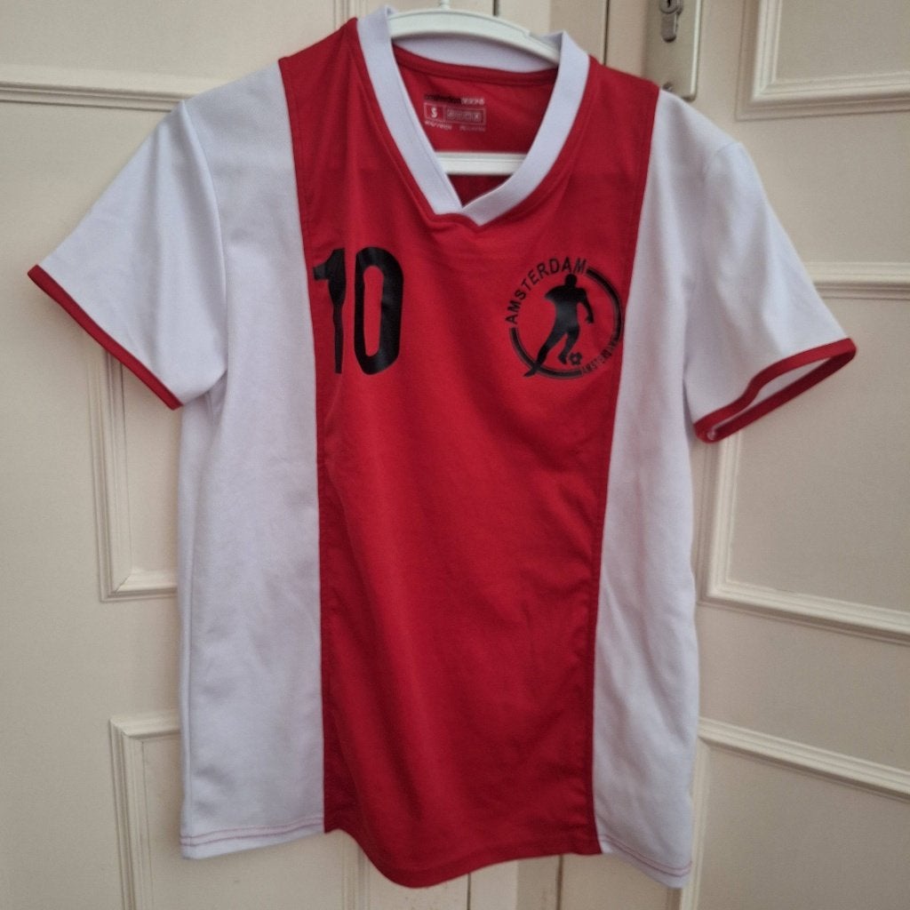 Voetbal pakje Amsterdam, Maat S, Ophalen of Verzenden, Zo goed als nieuw, Bal
