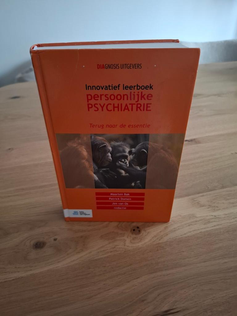Innovatief leerboek persoonlijke psychiatrie, Ophalen of Verzenden, Zo goed als nieuw