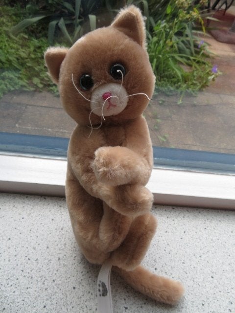 Kat of poes merk TCC Global Pets2Cuddle meet ca 28 cm, Kinderen en Baby's, Ophalen of Verzenden, Zo goed als nieuw, Met label