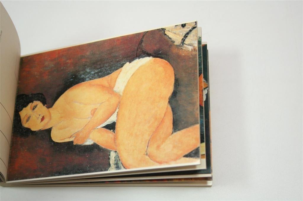 Amedeo Modigliani — Briefkaartenboek Kunstansichtkaarten, Ophalen of Verzenden, Gelezen