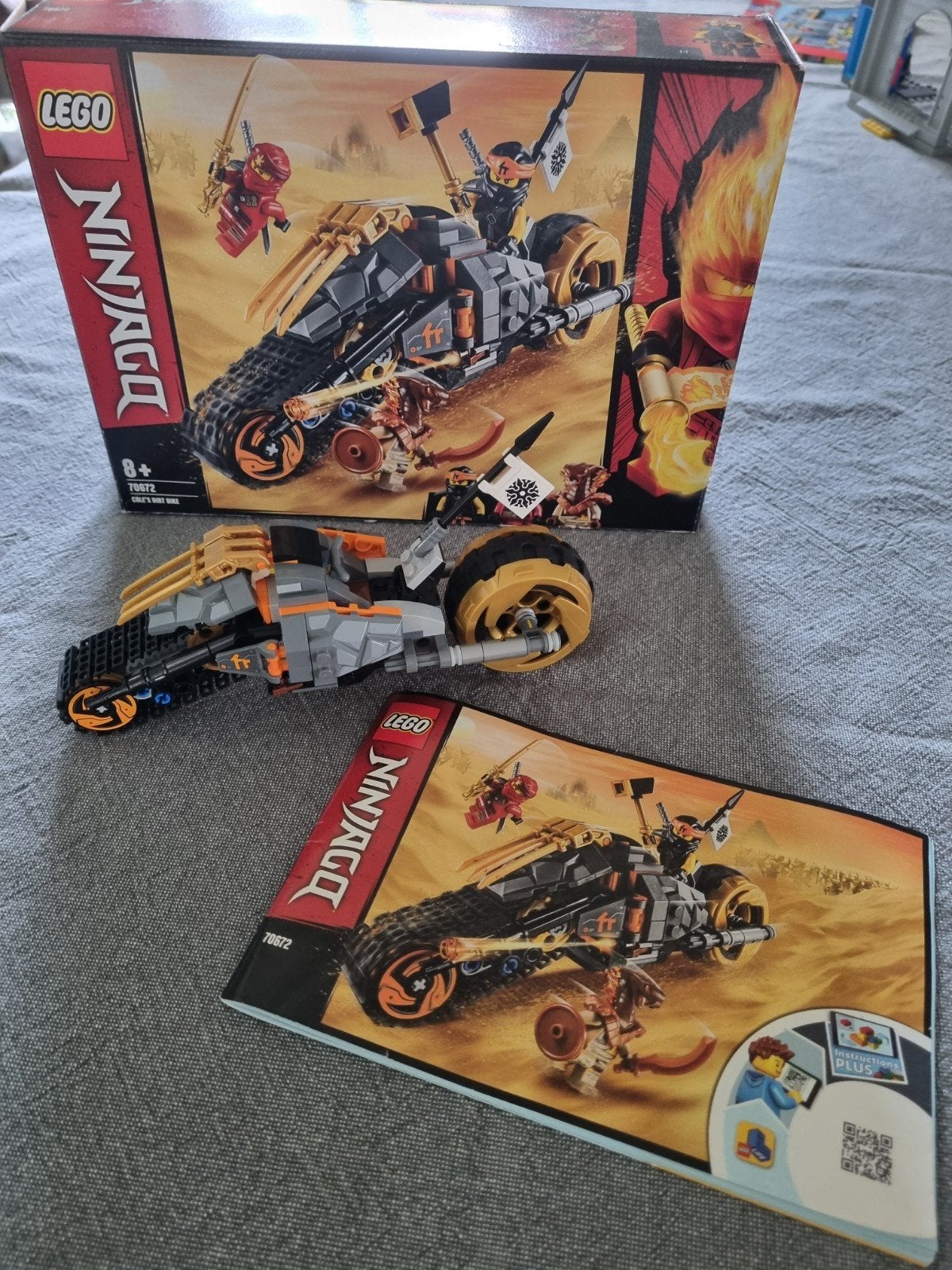 Lego Ninjago 70672 Coles Vuurbike, Ophalen of Verzenden, Zo goed als nieuw