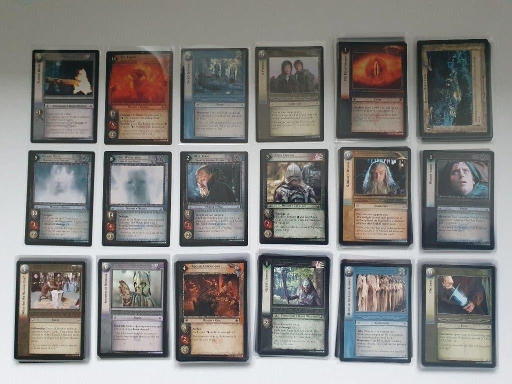Lord of the Rings TCG - Set 2 (COMPLEET, 122 kaarten), Ophalen of Verzenden, Zo goed als nieuw, Spel