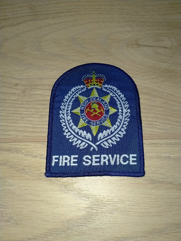 Nieuw zeeland , brandweer patch, Verzenden, Overige soorten, Overige gebieden, Embleem of Badge