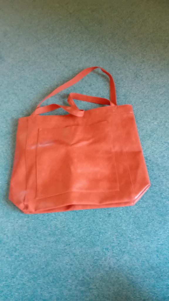 Leren dames tas nieuw grote tas 50 x 40 cm, Sieraden, Tassen en Uiterlijk, Tassen | Damestassen, Ophalen of Verzenden, Nieuw, Bruin