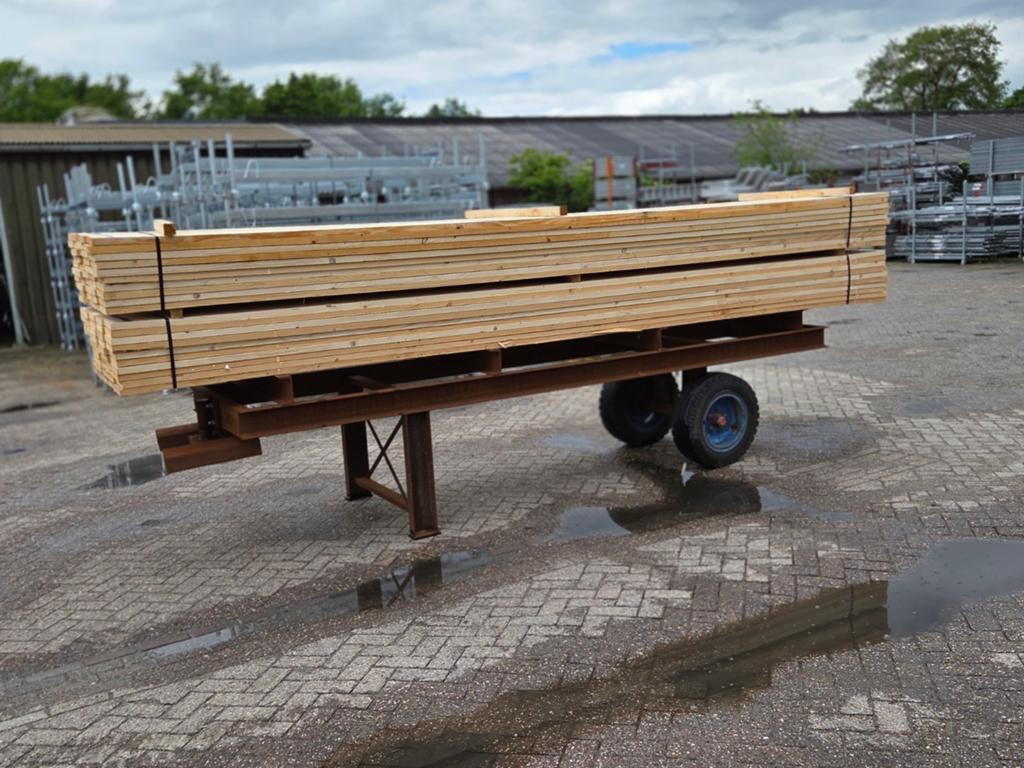 Stalen kar / transport (wagen), 100 liter of meer, Ophalen, Transportkar