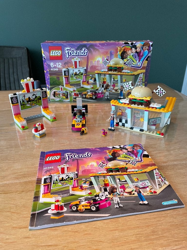 Lego Friends - Go kart diner - 41349, Kinderen en Baby's, Speelgoed | Duplo en Lego, Compleet, Gebruikt, Lego, Friends