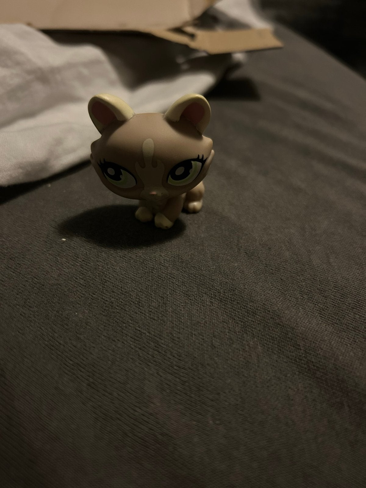 LPS Littlest Pet Shop Crouching Kitten #1370 - Erg Gewild, Ophalen of Verzenden, Gebruikt, Meisje