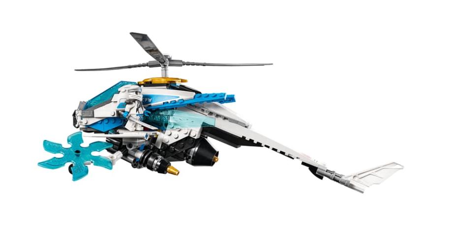 Lego Ninjago Helicopter 70673, Ophalen, Zo goed als nieuw, Complete set, Lego