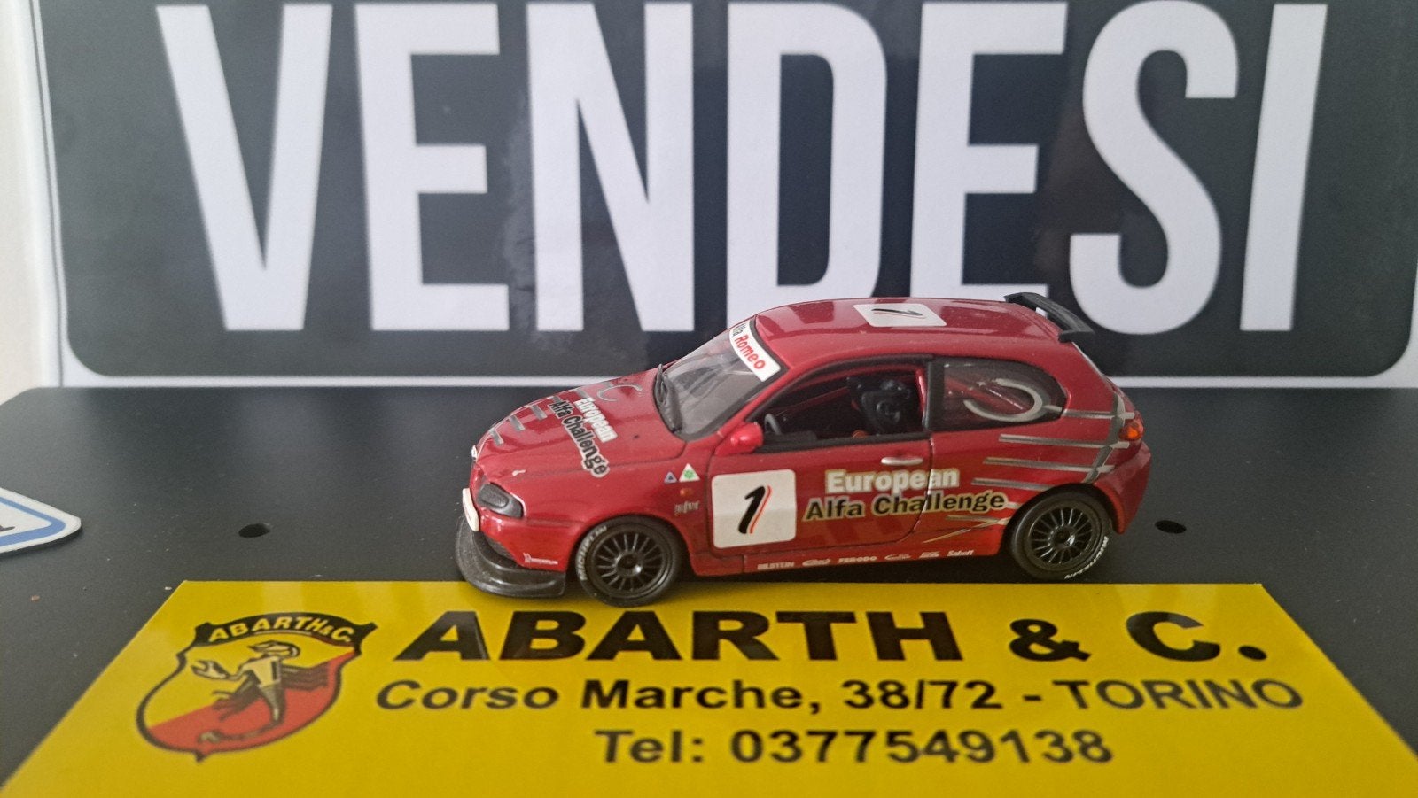 Alfa Romeo 147 GTA Cup. 2003. 1:43., Ophalen of Verzenden, Auto, Overige merken
