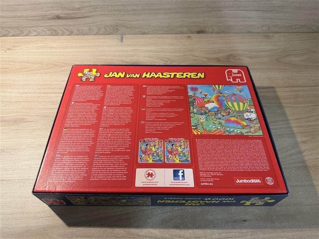 Jan van Haasteren - carnaval - 1000 stuks - s6307, Verzenden, 500 t/m 1500 stukjes, Zo goed als nieuw