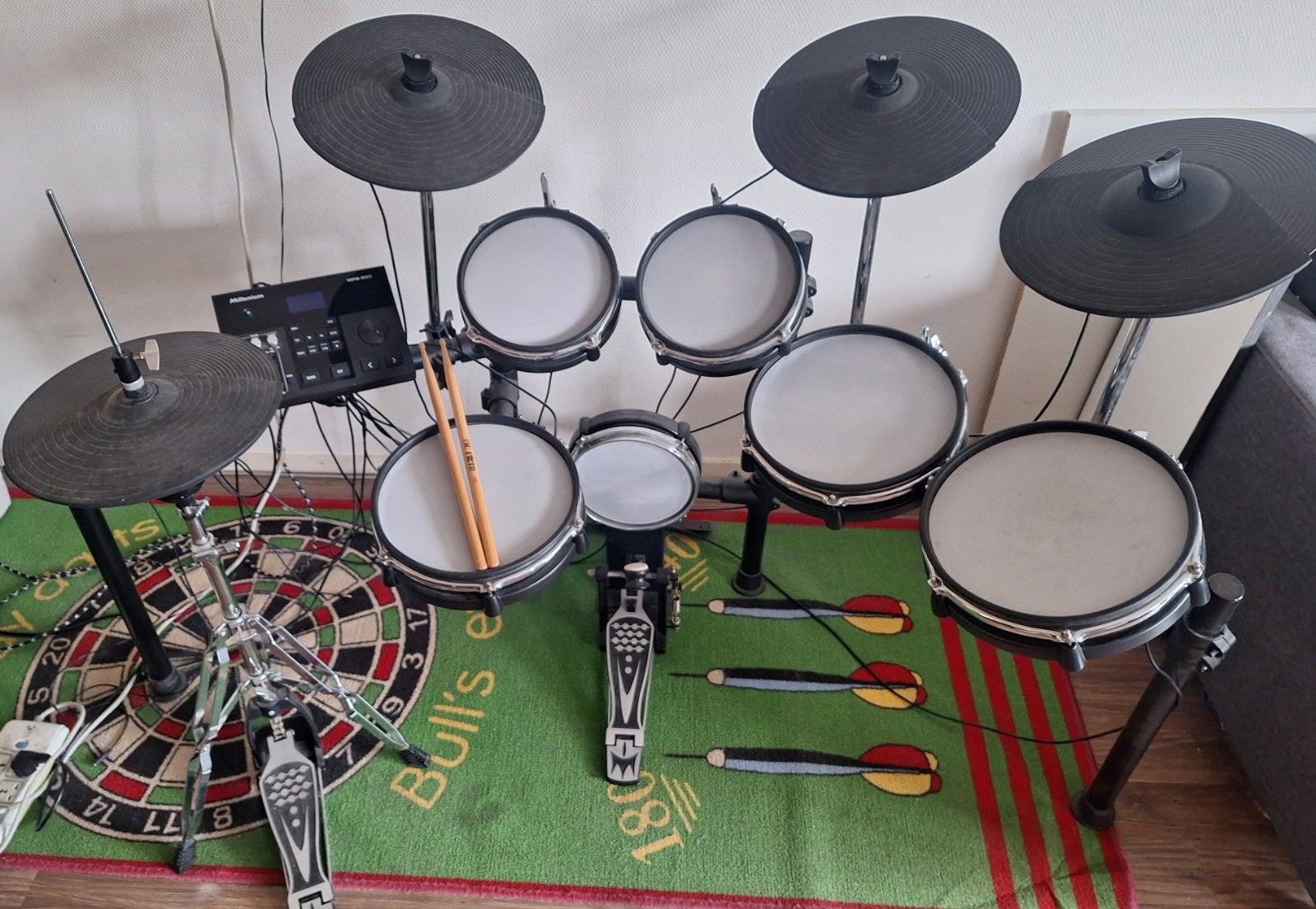 Millenium MPS-850 electrisch drumstel, Ophalen, Gebruikt, Overige merken, Elektronisch