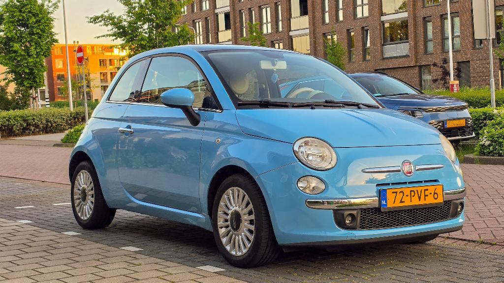 Fiat 500 0.9 TwinAir Turbo | CarPlay | Panorama | APK nieuw, Auto's, Voorwielaandrijving, 31 €/maand, Leder en Stof, 905 kg
