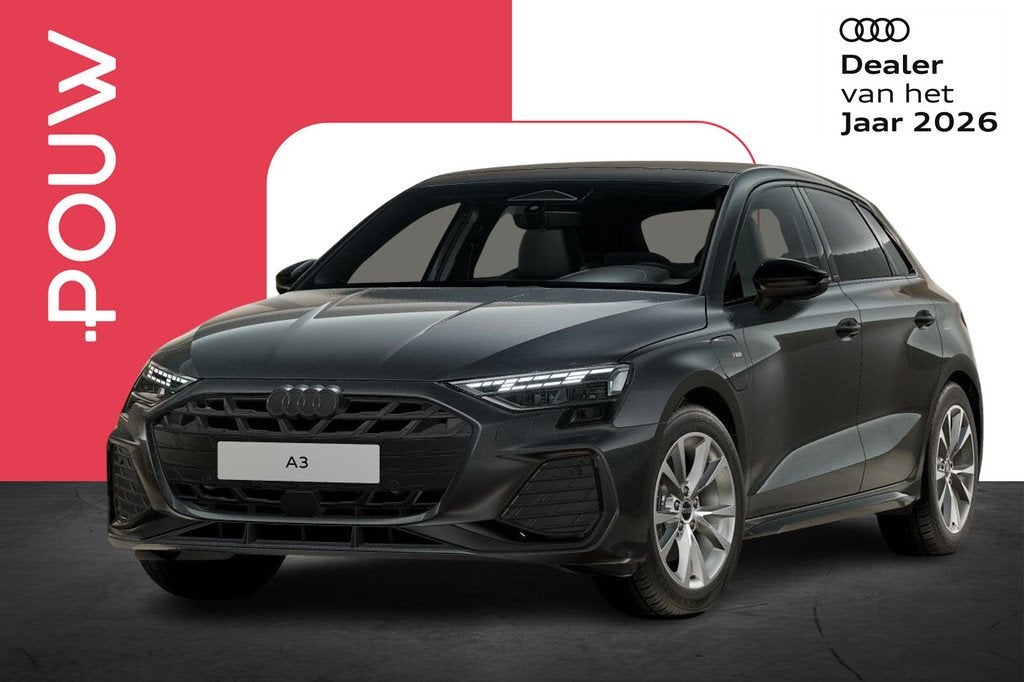 Audi A3 Sportback 40 TFSI e 204pk S Edition | Panoramadak |, Auto's, Audi, Bedrijf, Te koop, A3, ABS, Achteruitrijcamera, Adaptieve lichten
