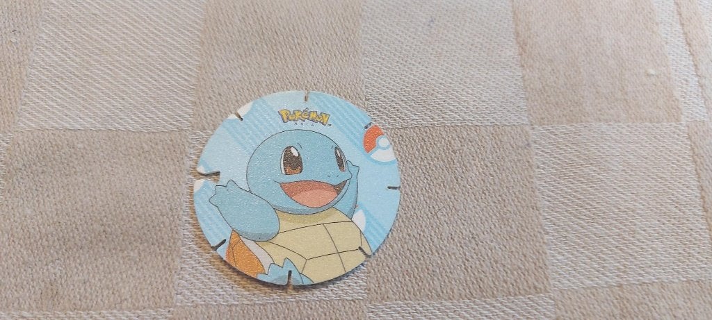 flippo pokemon van chiki balls zeldzaam Squirtle, Verzamelen, Flippo's, Ophalen of Verzenden, Losse flippo's