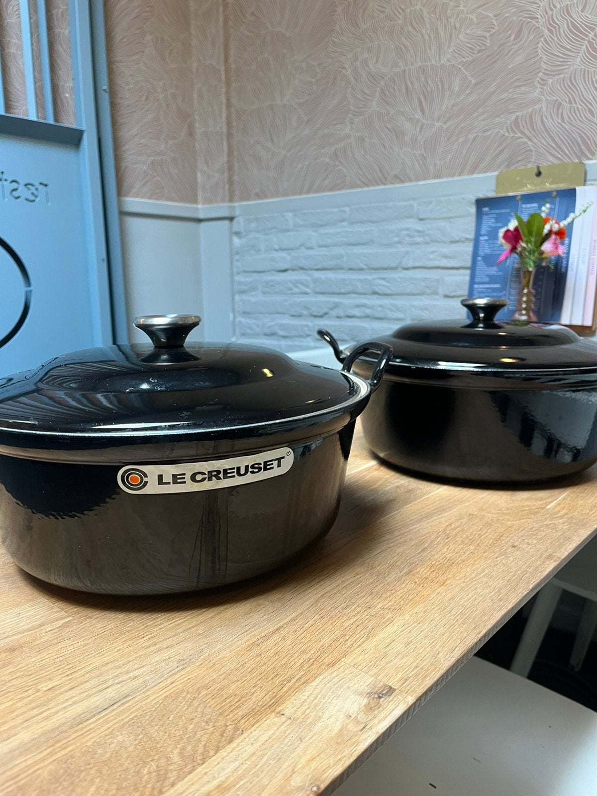 Le Creuset braadpan, Ophalen of Verzenden, Zo goed als nieuw, Gietijzer