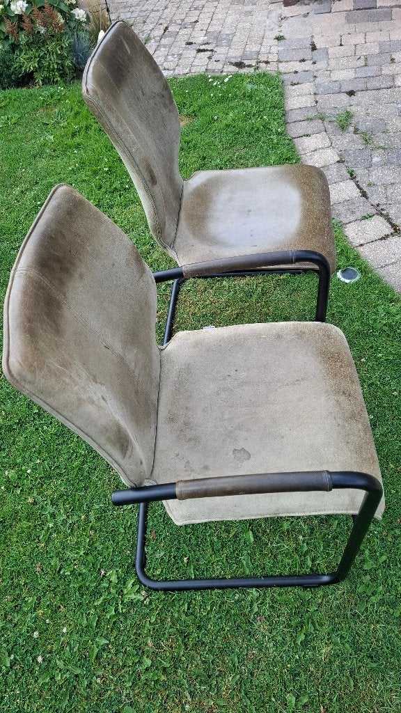 8 Eetkamer stoelen, Huis en Inrichting, Stoelen, Ophalen, Designer stoelen modern, Gebruikt, Overige kleuren