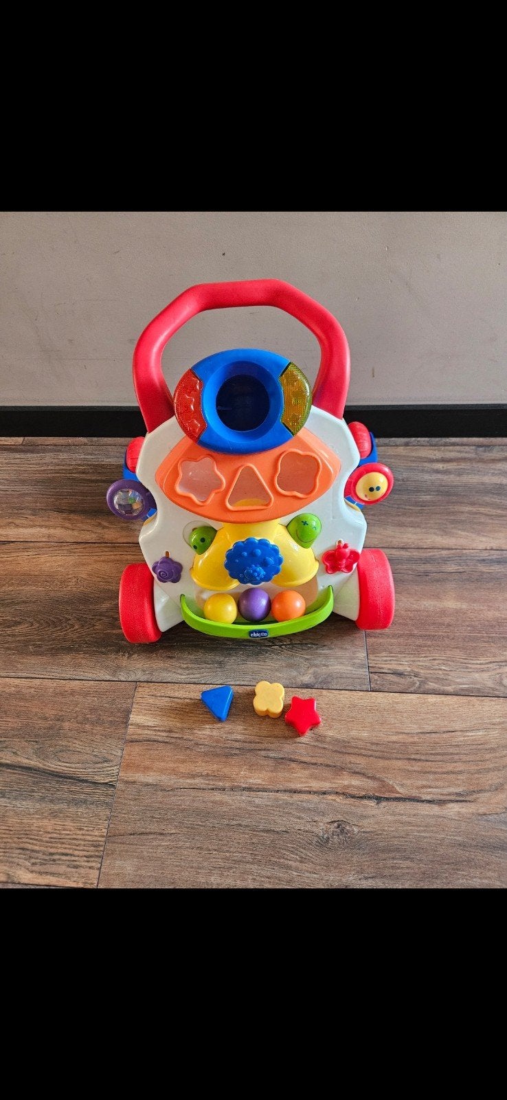 Chicco Baby Walker Loopwagen met Vormenstoof en Geluid, Ophalen, Gebruikt, Overige typen, Met wieltjes