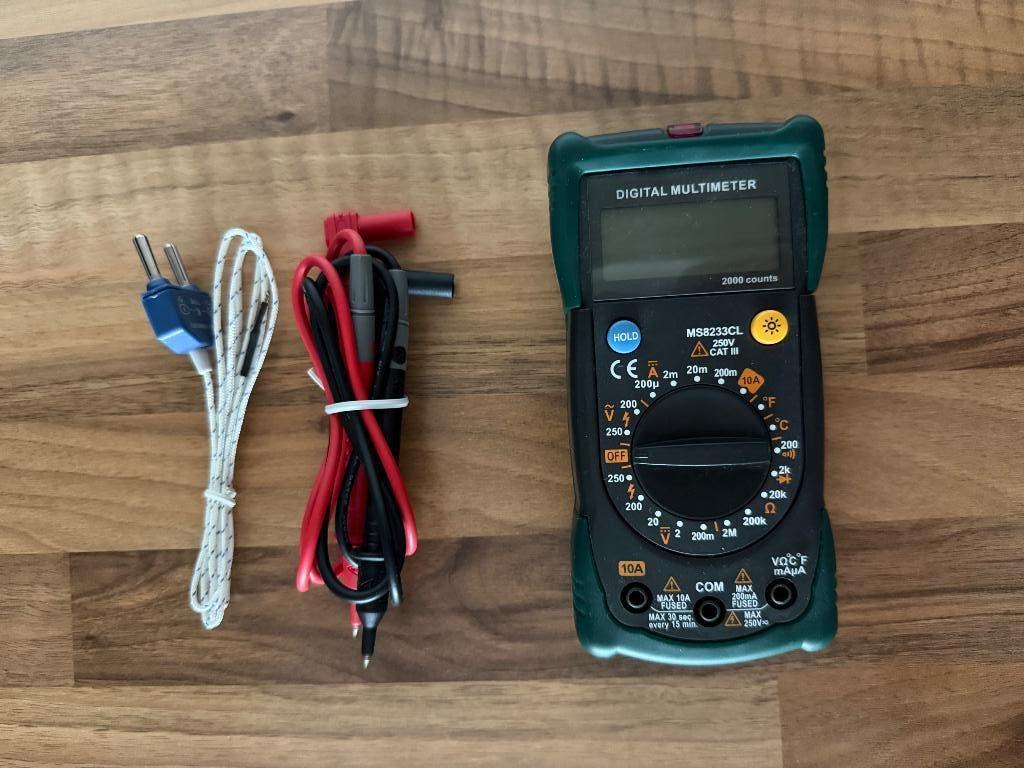 Digitale Multimeter, Ophalen of Verzenden, Zo goed als nieuw, Multimeter