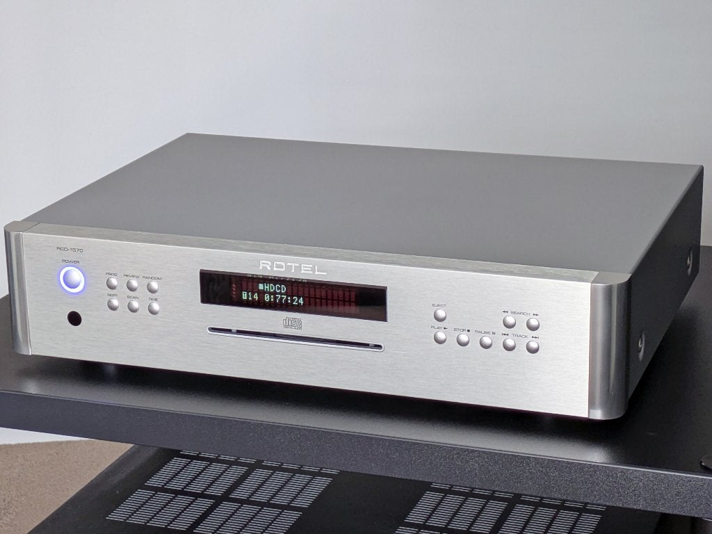 Rotel RCD-1570, topmodel met XLR, nieuw loopwerk, Audio, Tv en Foto, Ophalen of Verzenden, Refurbished, Overige merken