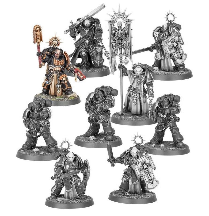 Warhammer 40k Space Marines Chaplain (Nieuw), Verzenden, Nieuw, Warhammer 40000, Figuurtje(s)