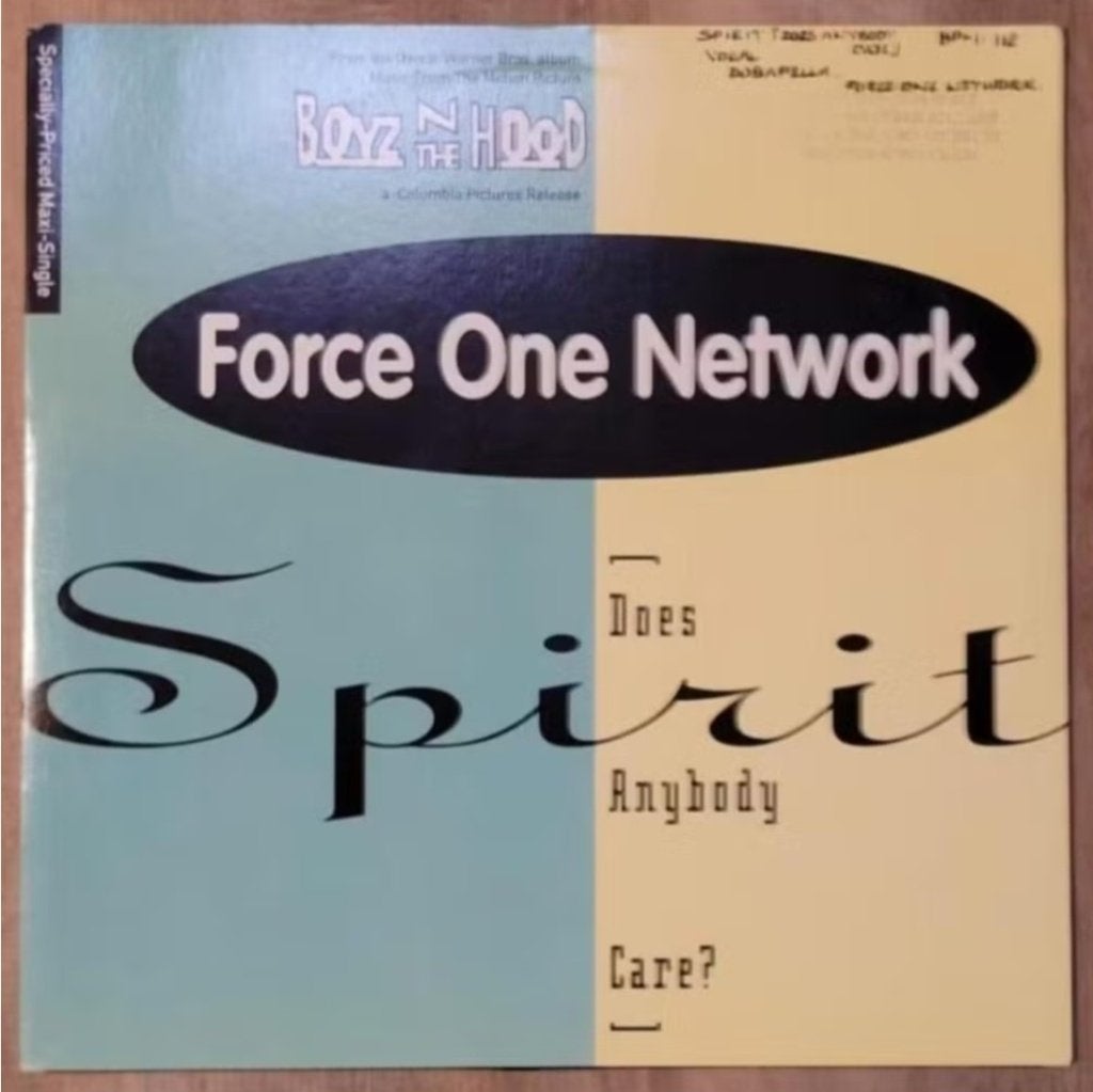 Force One Network - Spirit (Does Anybody Care?), Ophalen of Verzenden, Zo goed als nieuw, 12 inch, R&B en Soul