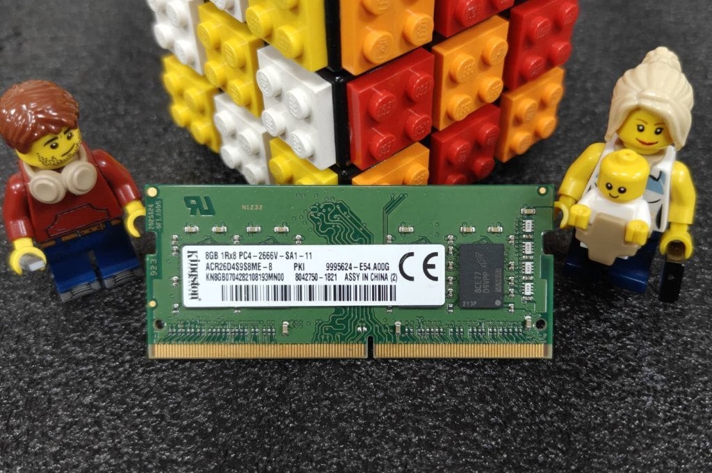 Kingston 9995624-E54.A00G 8GB DDR4 2666 SODIMM Geheugen, DDR4, 8 GB, Ophalen of Verzenden, Zo goed als nieuw