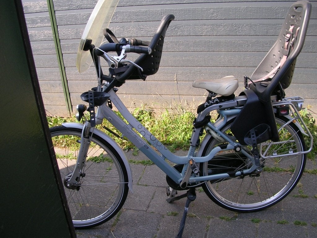Prachtige Damesfiets met 2 kinderzitjes, 56 cm of meer, Ophalen, Zo goed als nieuw, Overige merken