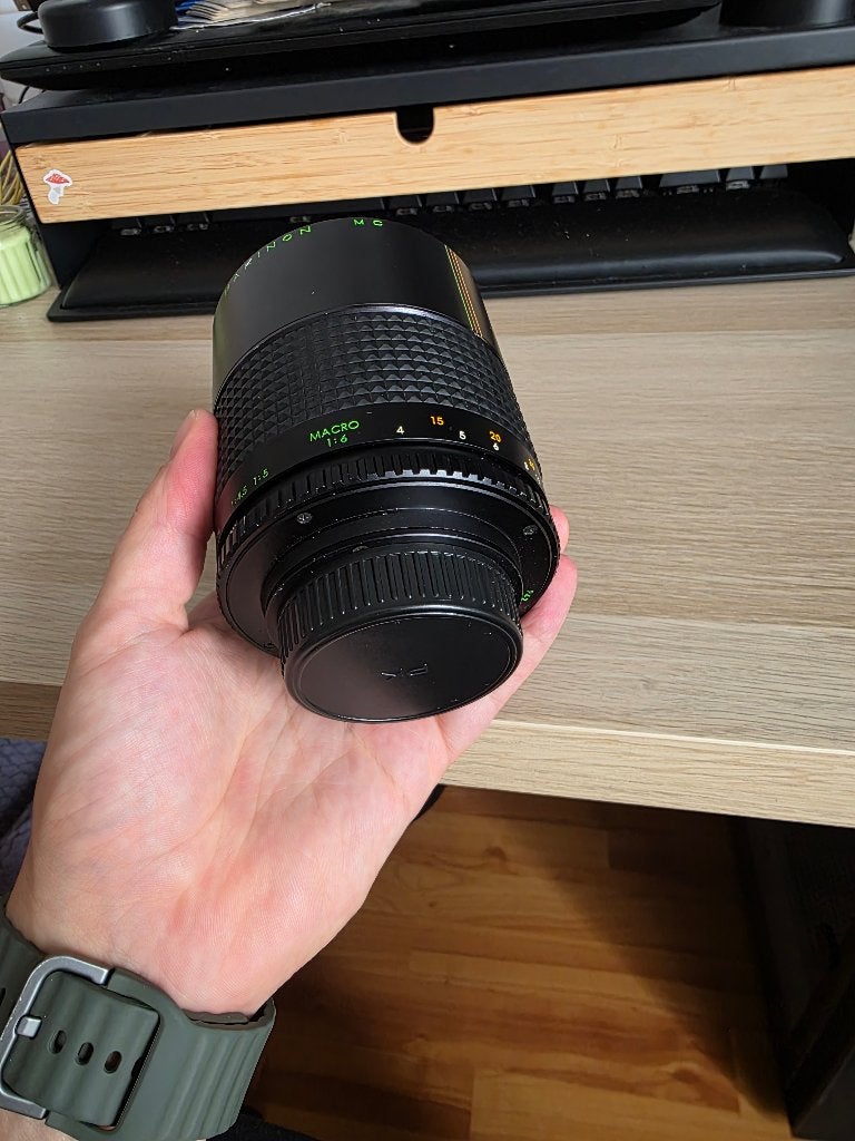 500mm f/8 spiegeltelelens, Audio, Tv en Foto, Ophalen of Verzenden, Telelens