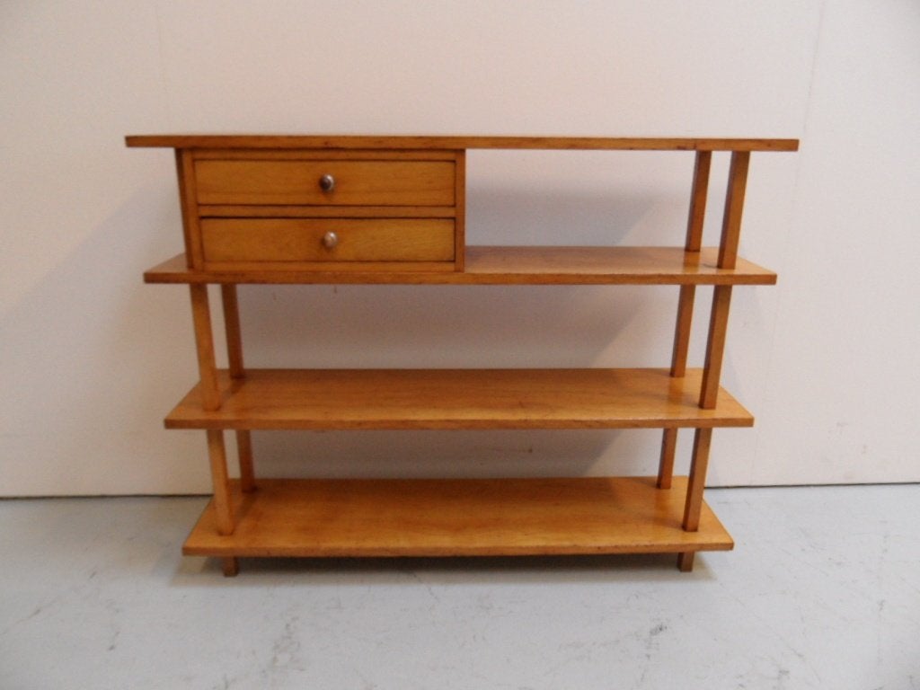 Vintage roomdivider  stokkekast  open boekenkast, Huis en Inrichting, Onbekend, Onbekend, Onbekend, 150 tot 200 cm
