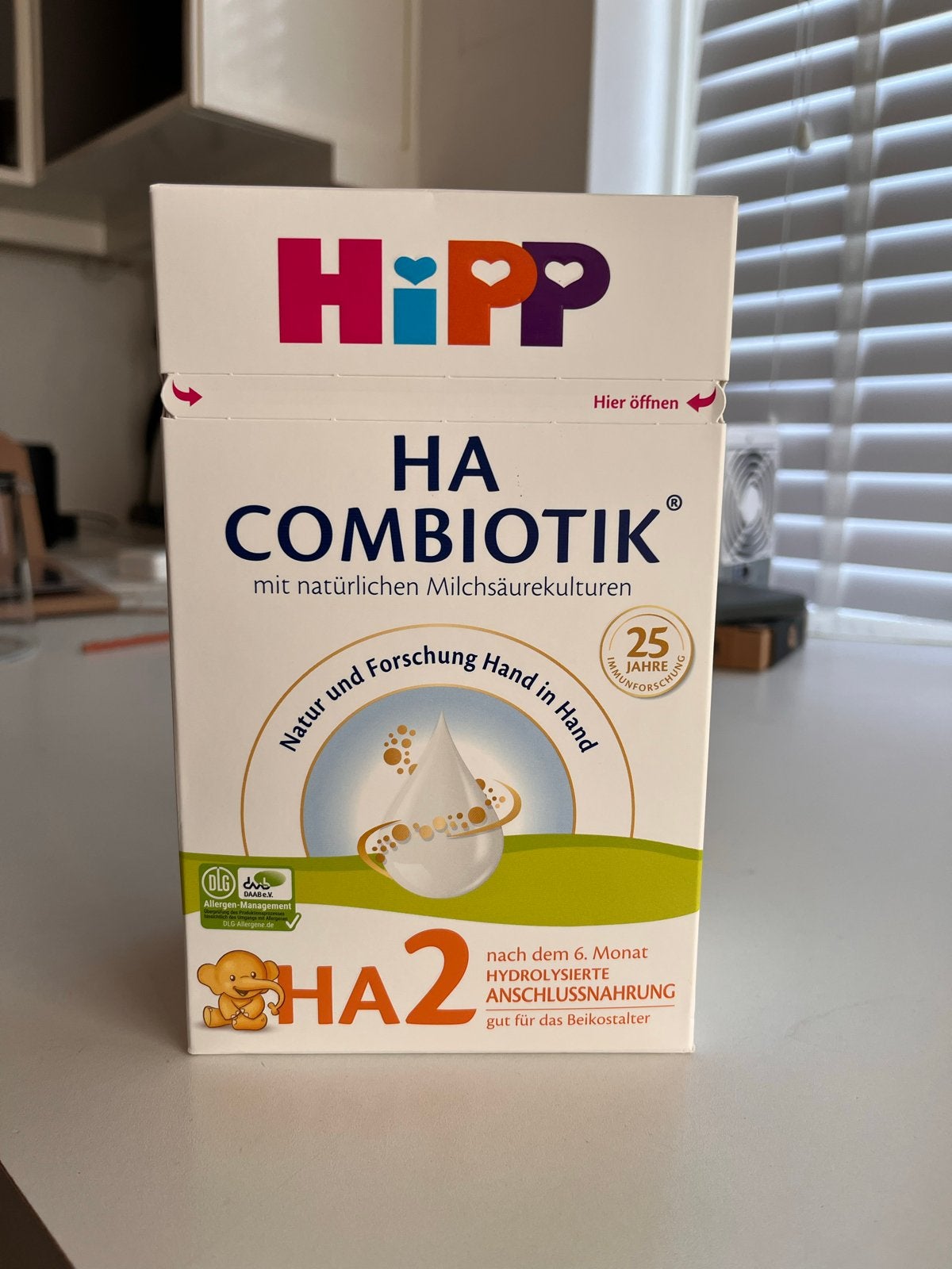 HiPP HA Combiotik 2 Hypoallergene Opvolgmelk, Ophalen of Verzenden, Nieuw, Babyvoedingmaker, Overige merken