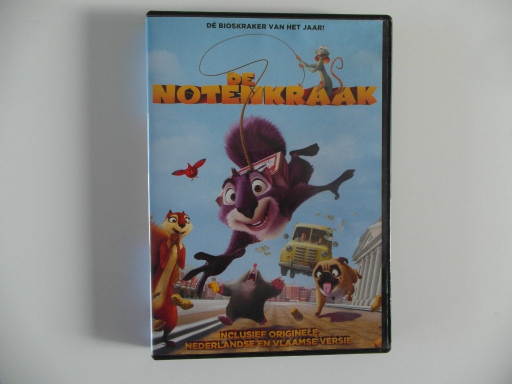 De Notenkraak. Dvd.   Bioscoophit., Vanaf 6 jaar, Ophalen of Verzenden, Zo goed als nieuw