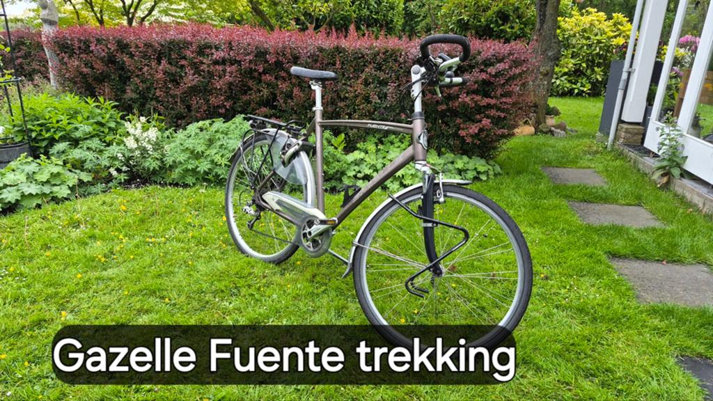 Te koop sportieve Gazelle Fuente Trekking toerfiets., Ophalen, Gebruikt, Versnellingen, 57 tot 61 cm