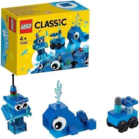 LEGO Classic 11006 Blauwe Creatieve Stenen, Lego, Ophalen of Verzenden, Zo goed als nieuw, Complete set