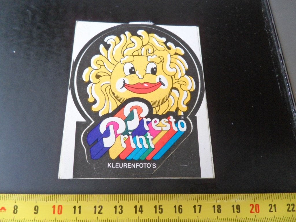 sticker strip zon presto print kleurenfoto's, Ophalen, Zo goed als nieuw