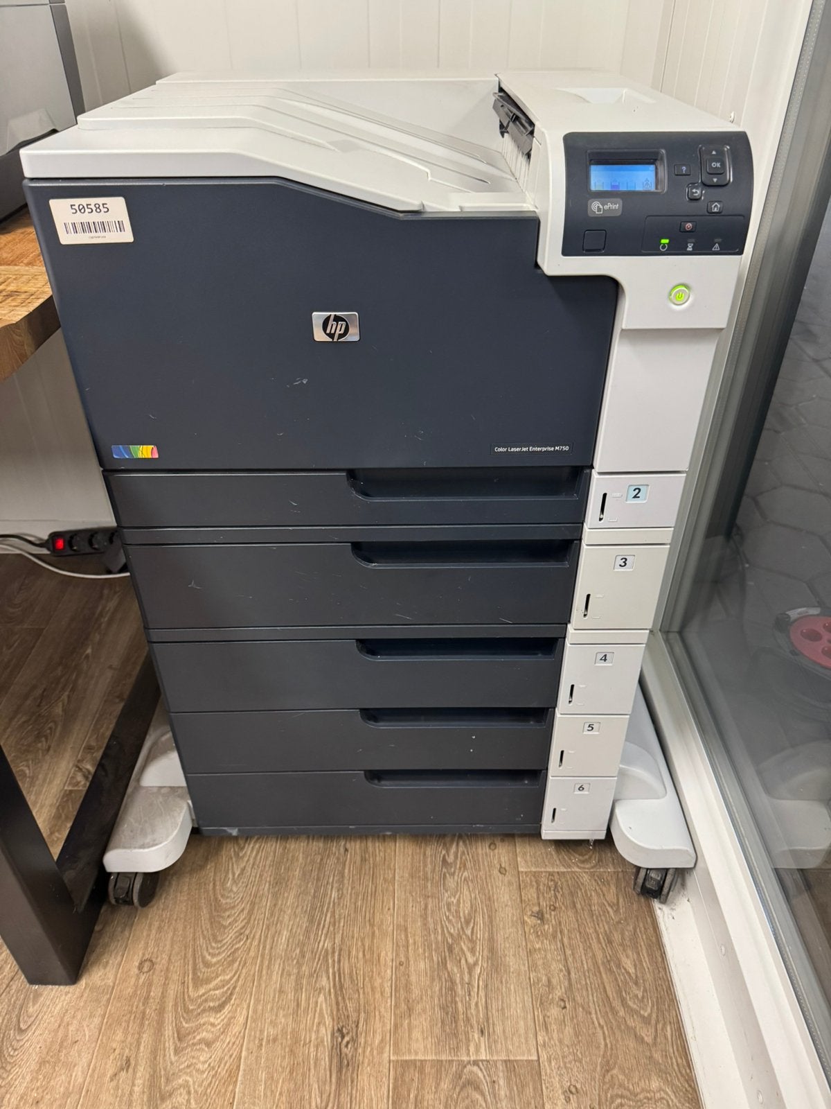 HP Color LaserJet Enterprise M750 Printer, Computers en Software, Windows Tablets, Ophalen, Gebruikt